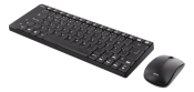 Kompakt trådlöst tangentbord och mus från Deltaco