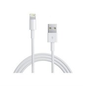 USB‑kabel lightning 2m vit, iPhone 5/5S/5C mfl.