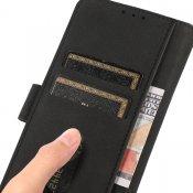 Svart plånboksfodral från Khazneh till iPhone 14