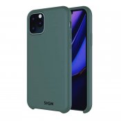 Mintfärgat Liquid Silicone Case från SiGN till iPhone 12 Pro