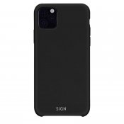 Svart Liquid Silicone Case från SiGN till iPhone 12 Pro