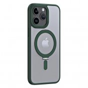 Grönt iPhone 15 Pro Max skal med magsafe