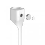 BASEUS Magnetisk silikon tappa inte bort hållare till Apple AirPods , Vita