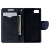 Lila plånboksfodral, Sony Xperia Z5 Compact