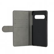 Svart plånboksfodral från Gear till Samsung Galaxy S10