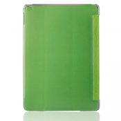 Läderfodral med ställ till iPad Air 2, grön