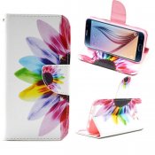 Färgglatt plånboksfodal till Samsung Galaxy S6