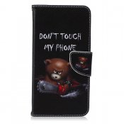 Läderfodral med kortplats, björn, iPhone 6/6S Plus