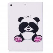 Läderfodral med motiv av sittande panda - iPad 9.7