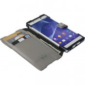 Grått plånboksfodral, Walk On Water till Sony Xperia Z3