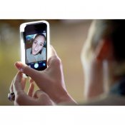 Casu Mobilskal Selfie Lampa iPhone 6 vit
