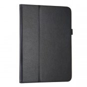 Läderfodral/ställ svart, Samsung Galaxy Tab 3 10.1