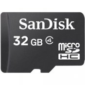 SanDisk MicroSDHC Class 4, 32GB