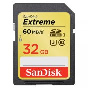 32GB SDHC Extreme HD, 60MB/s från SanDisk