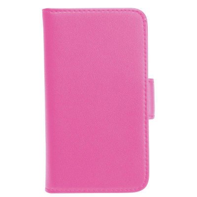 Rosa plånboksfodral i äkta läder rosa från Gear - Sony Xperia Z5 Compact