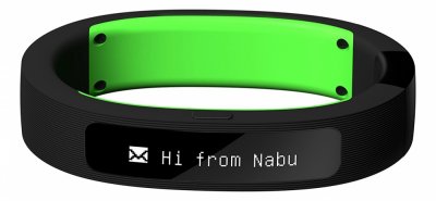 Razer Nabu aktivitetsband, svart , OLED, iOS/Android app