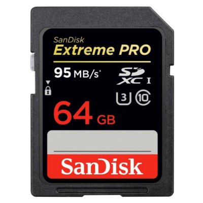 SanDisk SDXC Extreme Pro 95MB/s, 64GB
