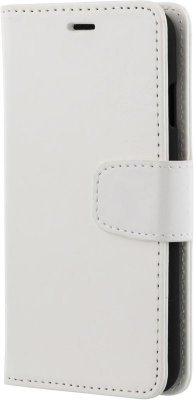Deltaco plånboksfodral med kortplatser vit, iPhone 6/6S