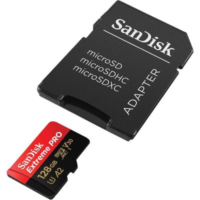 SanDisk Extreme Pro microSDXC 170MB/s A2, 128GB