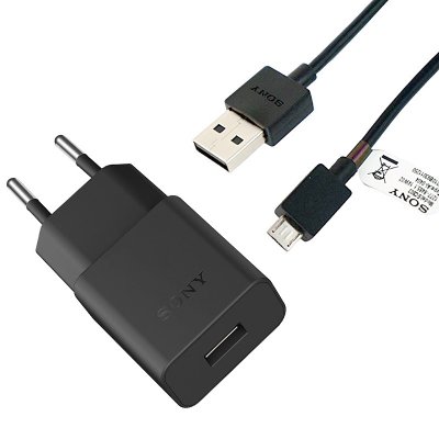 Sony original laddare UCH20 + EC803 micro-USB kabel